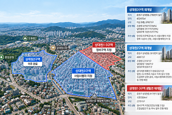 성남 상대원동 재개발 ‘기지개’⋯3구역 본격화·2구역 정상화 모색