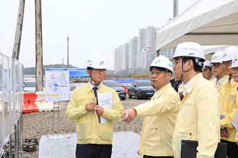 이성훈 LH 사장, 고양창릉 현장 점검…“첫 입주 맞춰 교통·생활 인프라 갖춰야”