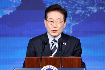 李대통령 “북극항로, 위기 때 기댈 또 하나의 바닷길⋯부산ㆍ동남권 미래도 함께 열 것”