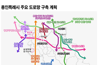 용인 8개 고속·고속화도로, 예타·민자 적격성 관문 모두 넘었다