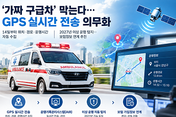 ‘가짜 구급차’ 막는다…GPS 실시간 전송 의무화