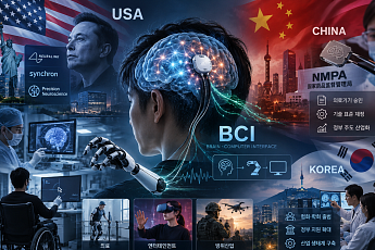 美·中, BCI 상용화 경쟁 가속…한국도 추격