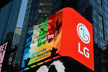 LG전자, 세계 식량의 날 맞아 기아 해결 캠페인