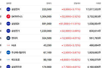 [증시키워드] 금감원, SK하이닉스 중복상장 지적⋯삼성SDI·에코프로↑