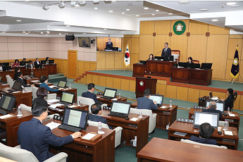 조례안 등 30건 가결…정읍시의회, 제317회 임시회 폐회