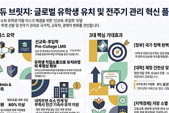케이에듀브릿지, 외국인 유학생 유치부터 취업·정주까지 통합 지원 플랫폼 구축