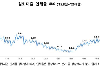 은행 대출 연체율 10년 만에 최고⋯기업대출이 상승 주도