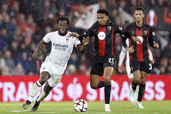 본머스, AC밀란 3-0 완파⋯골키퍼 퇴장 속 유로파리그 3연승