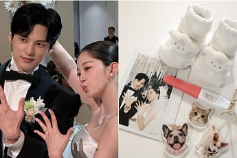 '10년 열애' 김가은♥윤선우, 결혼 1년 만에 임신⋯
