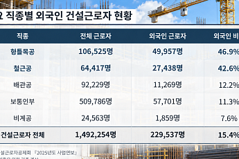 농촌서 불붙은 외국인력 논쟁⋯건설현장 형틀목공도 절반은 외국인