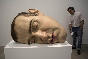 [포토]실제 같은 조각 