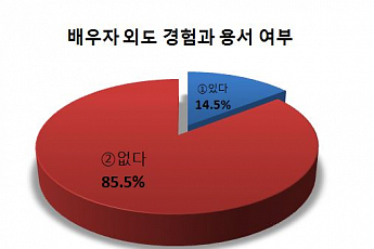 [창간 특별기획-5060세대 성의식 보고서]14.5% “배우자가 <b>외도</b>한 적이 있다”
