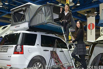 [포토] SPOCEX2014 '캠핑에는 루프탑 텐트죠'