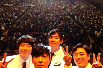 유준상-엄기준-민영기-김법래, 일본 콘서트 성료…2100석 규모 공연장 열기