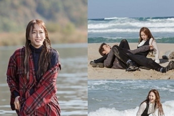 '미녀의 탄생' 한예슬, 촬영 현장 사진 공개…'변함없는 미모' 과시