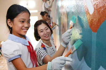 아시아나, 베트남 오지 마을에 ‘희망의 도서관’ 선물