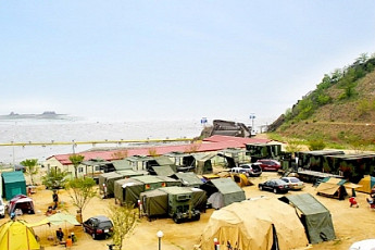 올여름 첫 캠핑, 노을이 멋진 대부도 탄도항으로 가자