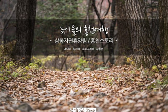 늦가을의 홍천여행