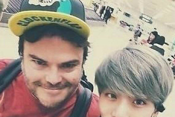 '무한도전' 잭 블랙, 과거 샤이니 종현과 다정샷... 