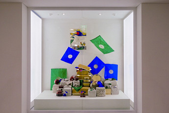 'K스타일 허브'서 리기태 명장 방패연 작품 전시…