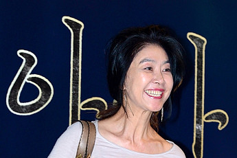 [BZ포토] 김부선, 영화관 찾은 '난방 열사'