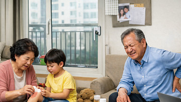 황혼육아 중 벌어지는 별별 상황 대처법