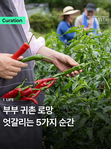 "한 달 vs 평생" 은퇴 후 귀촌 부부 갈등 원인 1위