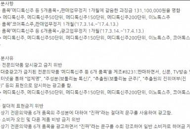 메디톡스, 광고 위반 과징금 ‘1.3억'..무엇을 위반했길래