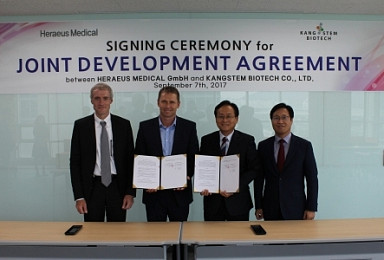 강스템바이오텍, 獨 헤라우스메디컬과 골관절염 신약 개발