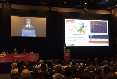 한미 “올리타, 비소세포폐암 무진행 생존기간 9.4개월