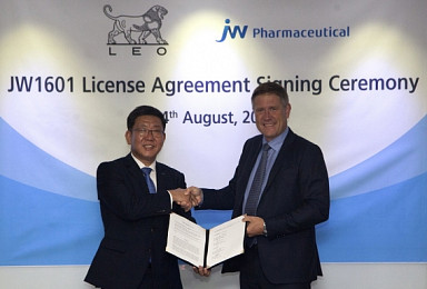 JW중외제약, 전임상 아토피치료제 4500억에 기술이전