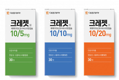 대웅제약 ‘크레젯정’ 국내 처방액 100억 돌파