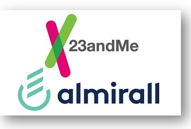23andMe, 스페인 알미랄에 '이중항체' 기술이전