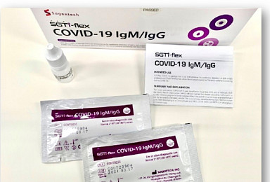 수젠텍, 코로나19 '항체 신속진단키트' 