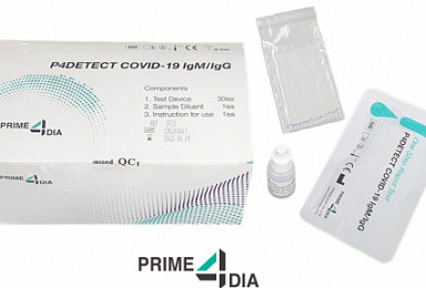 프라임포디아, '코로나19신속진단' 수출허가·CE인증 획득