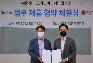 툴젠, 오가노이드사이언스와 '재생치료제' 개발 MOU