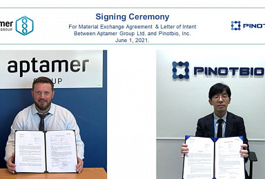 피노바이오, 英압타머그룹과 ‘압타머 ApDC’ 공동연구