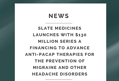 슬레이트, 편두통 'CGRP 불응' 中서 도입 
