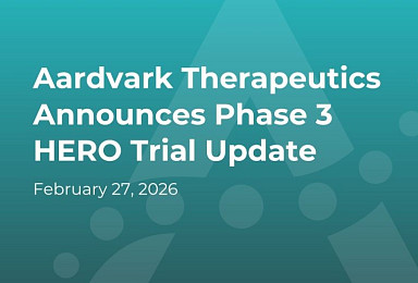 아드바크, 'TAS2R 작용제' 과식증 3상 