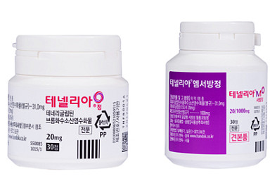 한독 당뇨병치료제 '테넬리아' 매출 100억원 돌파