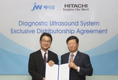 JW메디칼, 日 히타치 초음파 영상진단장치 독점 판매