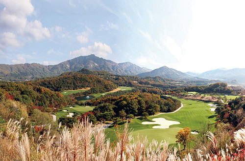 오색이 물든 베어크리크 포천