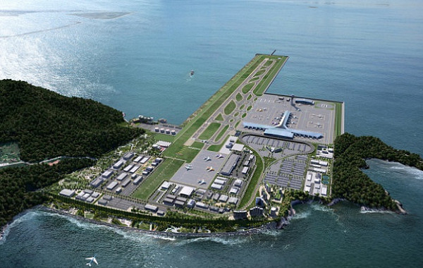 가덕도신공항 대형사 대우건설 '나 홀로' 참여…시공·사업관리 부담 우려