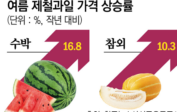 수박·참외 여름과일 값 ‘들썩’...유통가, 물량 확보 나섰다