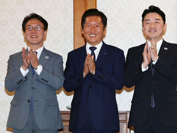 정청래 취임 첫 고위 당정 [포토]