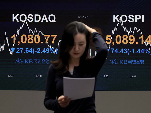 코스피 5000선 사수 [포토로그]