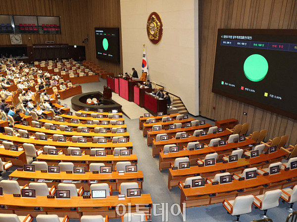 국민의힘, 국회 본회의 '보이콧' [포토]
