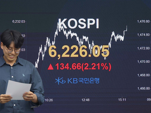 코스피 중동전쟁 전 수준 6200선 회복 [포토로그]