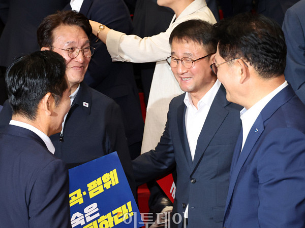 민주당, 민생입법 방해·5.18 역사 왜곡 국민의힘 규탄대회 [포토]