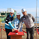 삼성重, '시더 FLNG' 성공적 진수…스마트조선소로 제조 혁신